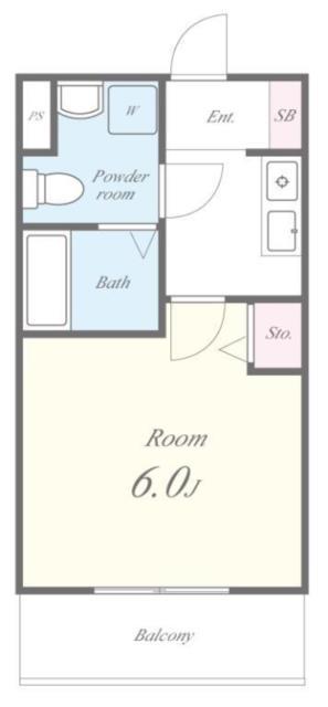 グランパシフィック十三元今里(1K/8階)の間取り写真