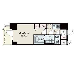 S-RESIDENCE新大阪RISH(1K/5階)の間取り写真