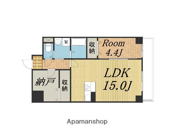 GROOVE豊中レジデンス(1SLDK/5階)の間取り写真