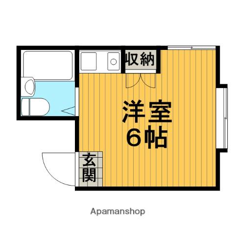 サンシャイン豊中Ⅰ(ワンルーム/3階)の間取り写真