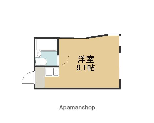 ソリッソ新大阪コーポサンライズ(ワンルーム/3階)の間取り写真