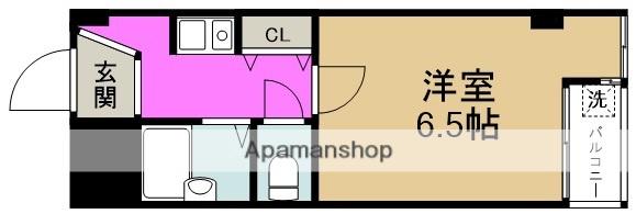リバーサイド柴島(1K/3階)の間取り写真