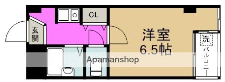 リバーサイド柴島(1K/2階)の間取り写真