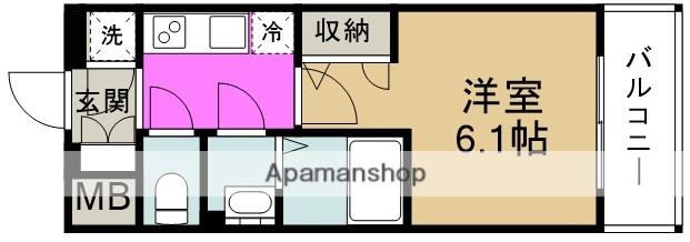 エスリード梅田グランノース(1K/5階)の間取り写真