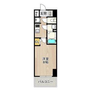 PHOENIX新大阪(1K/7階)の間取り写真