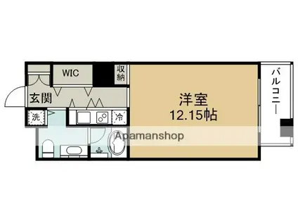 ザ タワー大阪レジデンス(ワンルーム/6階)の間取り写真