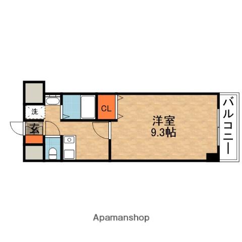 MPLAZA津田駅前十一番館(1K/4階)の間取り写真