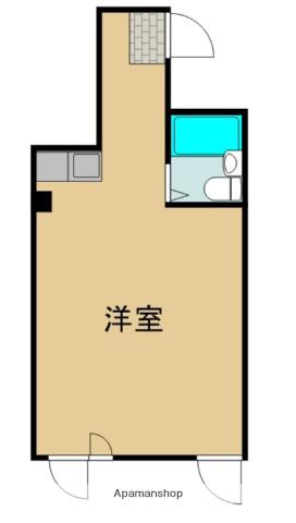 JPアパートメント守口4(1K/2階)の間取り写真