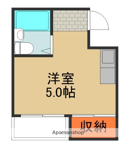 アルフィ大和田(ワンルーム/3階)の間取り写真