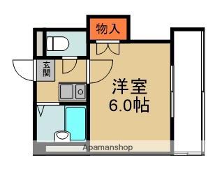 藤マンションⅡ(1K/4階)の間取り写真