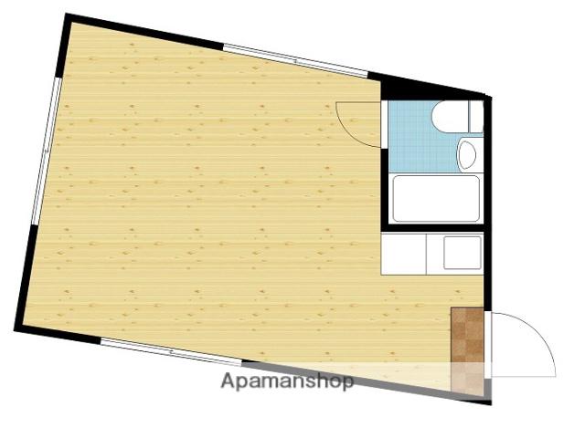 サンハイム(ワンルーム/2階)の間取り写真