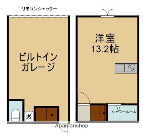 キューズスクエア滝井(ワンルーム)の間取り写真