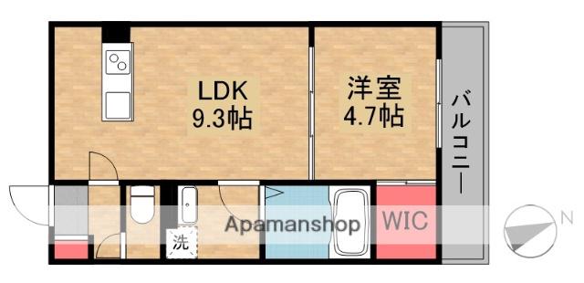 MAVERICK MAKINO(1LDK/2階)の間取り写真