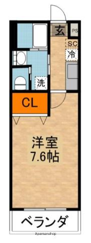 REVO門真(1K/2階)の間取り写真