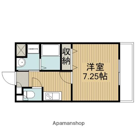 アージェントコート(1K/2階)の間取り写真