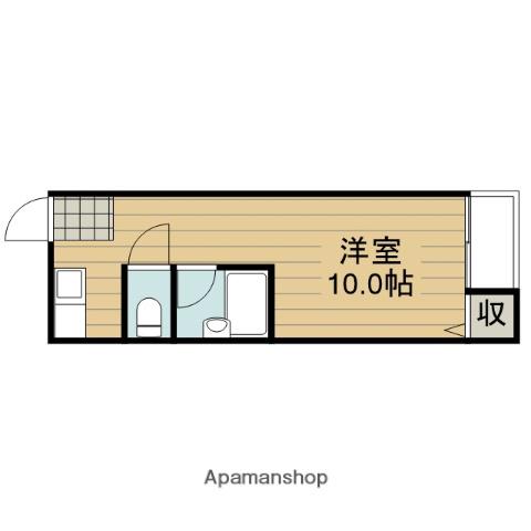 太田ハイツ(ワンルーム/2階)の間取り写真