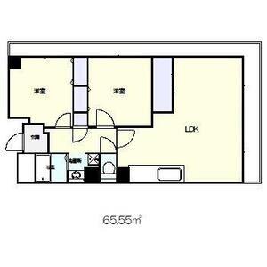 サニーヒル忍ヶ丘(2LDK/5階)の間取り写真