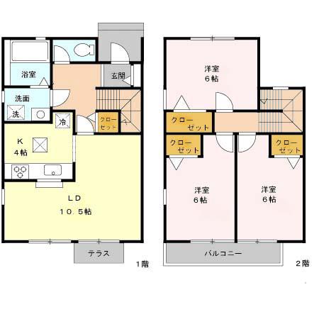 ガーデンハイツ良吉(3LDK)の間取り写真