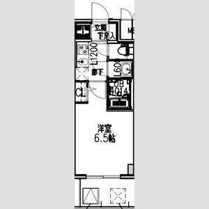 S-RESIDENCE布施AVENTRA(1K/2階)の間取り写真