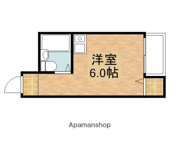ハイツセンカ(ワンルーム/3階)の間取り写真