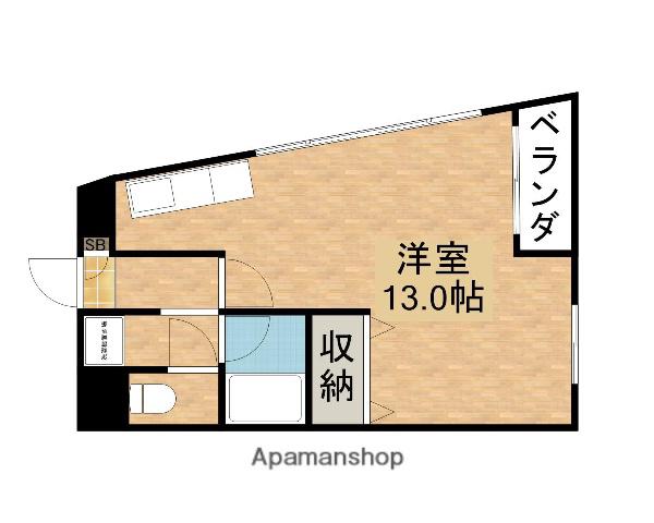 メゾンアオイEX(ワンルーム/3階)の間取り写真