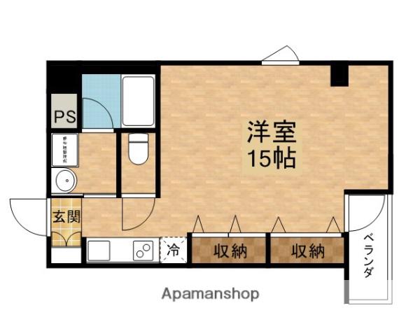 パレス東洋豊里2号館(1K/3階)の間取り写真