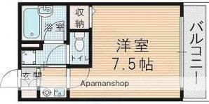 プレサンス新大阪(1K/9階)の間取り写真