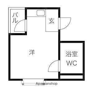 プレアール新大阪3(ワンルーム/1階)の間取り写真