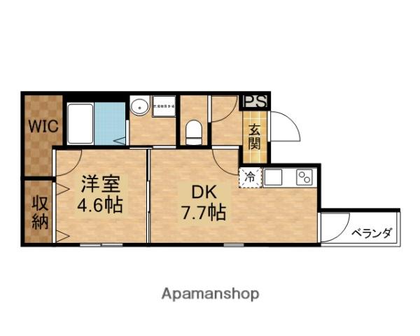 フジパレス瑞光ⅩⅠ番館(1DK/1階)の間取り写真