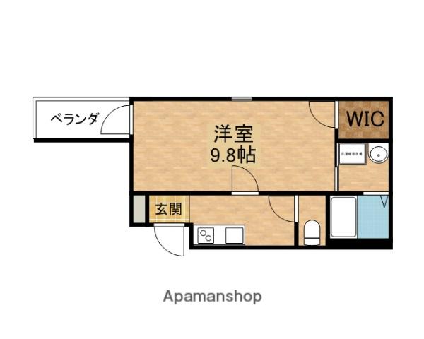 フジパレス豊里Ⅵ番館(1K/1階)の間取り写真