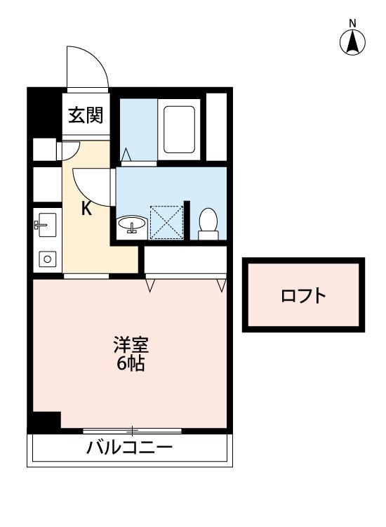 IDC ベルデビエント千里山(1K/1階)の間取り写真