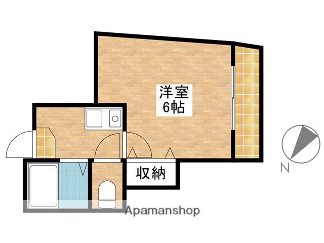 1995ビル(1K/5階)の間取り写真