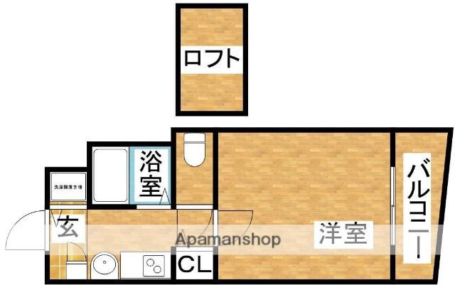 エステムコート新大阪Ⅲステーションプラザ(1K/2階)の間取り写真