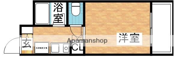 ノイエ新大阪 A棟(1K/8階)の間取り写真