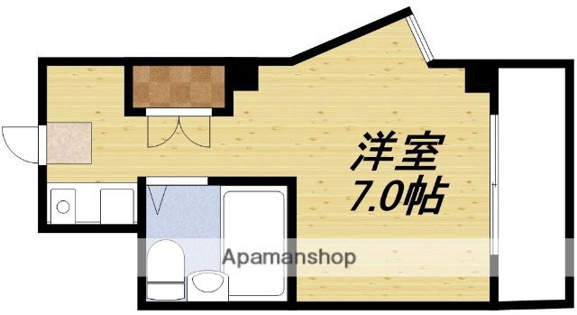 ローズハイツ(1K/2階)の間取り写真