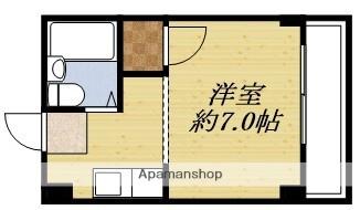 ルネ山岸(1K/3階)の間取り写真