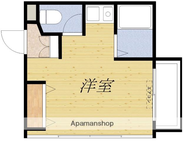 フォーシーズン関大前(ワンルーム/1階)の間取り写真