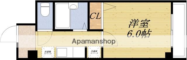 ルーラルタツミ(1K/5階)の間取り写真