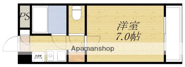 フローライト関大前(1K/2階)の間取り写真