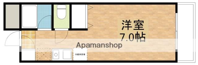 ミーールズ江坂(ワンルーム/8階)の間取り写真