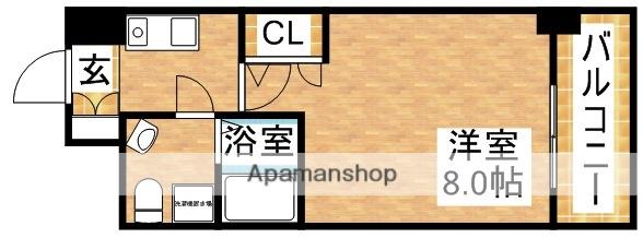 SEST新大阪(1K/10階)の間取り写真