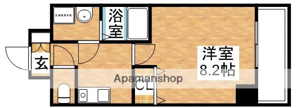 ASTIA西中島2(1K/8階)の間取り写真