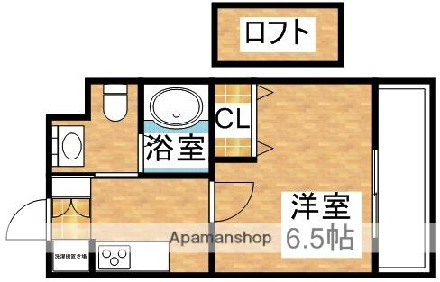 パークヒルズ新大阪WILL(1K/5階)の間取り写真
