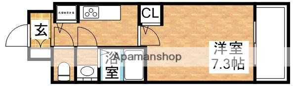 S-RESIDENCE新大阪駅前(1K/5階)の間取り写真