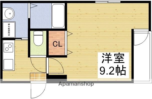 フジパレス大桐3番館(1K/3階)の間取り写真