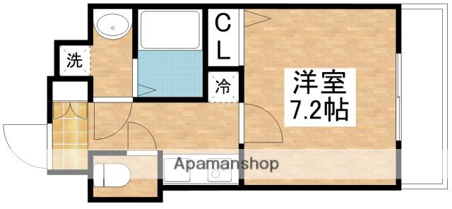 S-RESIDENCE新大阪RIDENTE(1K/3階)の間取り写真