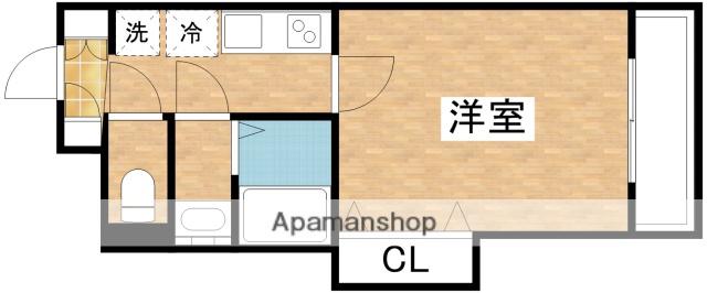 LUXE新大阪3(1K/5階)の間取り写真