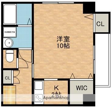 アンフィニー7緑地公園(ワンルーム/5階)の間取り写真