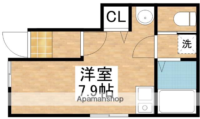 MAISON VETTEY(1K/1階)の間取り写真