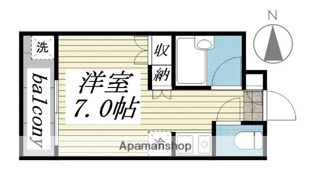 メゾン・ド・ソフィー(1K/5階)の間取り写真